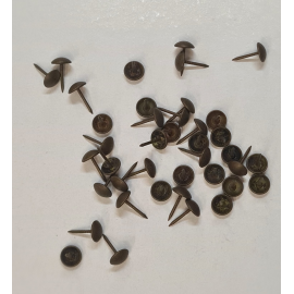 Tachuela redonda Bronce, 9x15mm