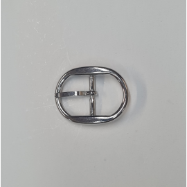 Hebilla doble 25mm níquel