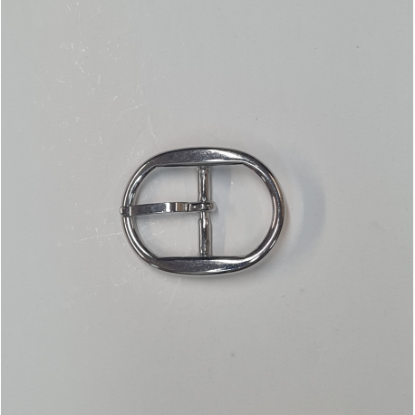 Hebilla doble 25mm níquel